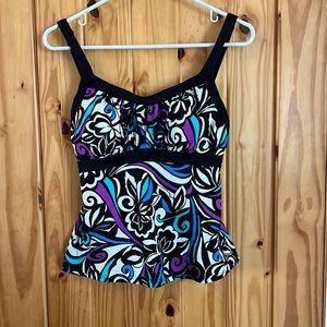Vibrant swimsuit top